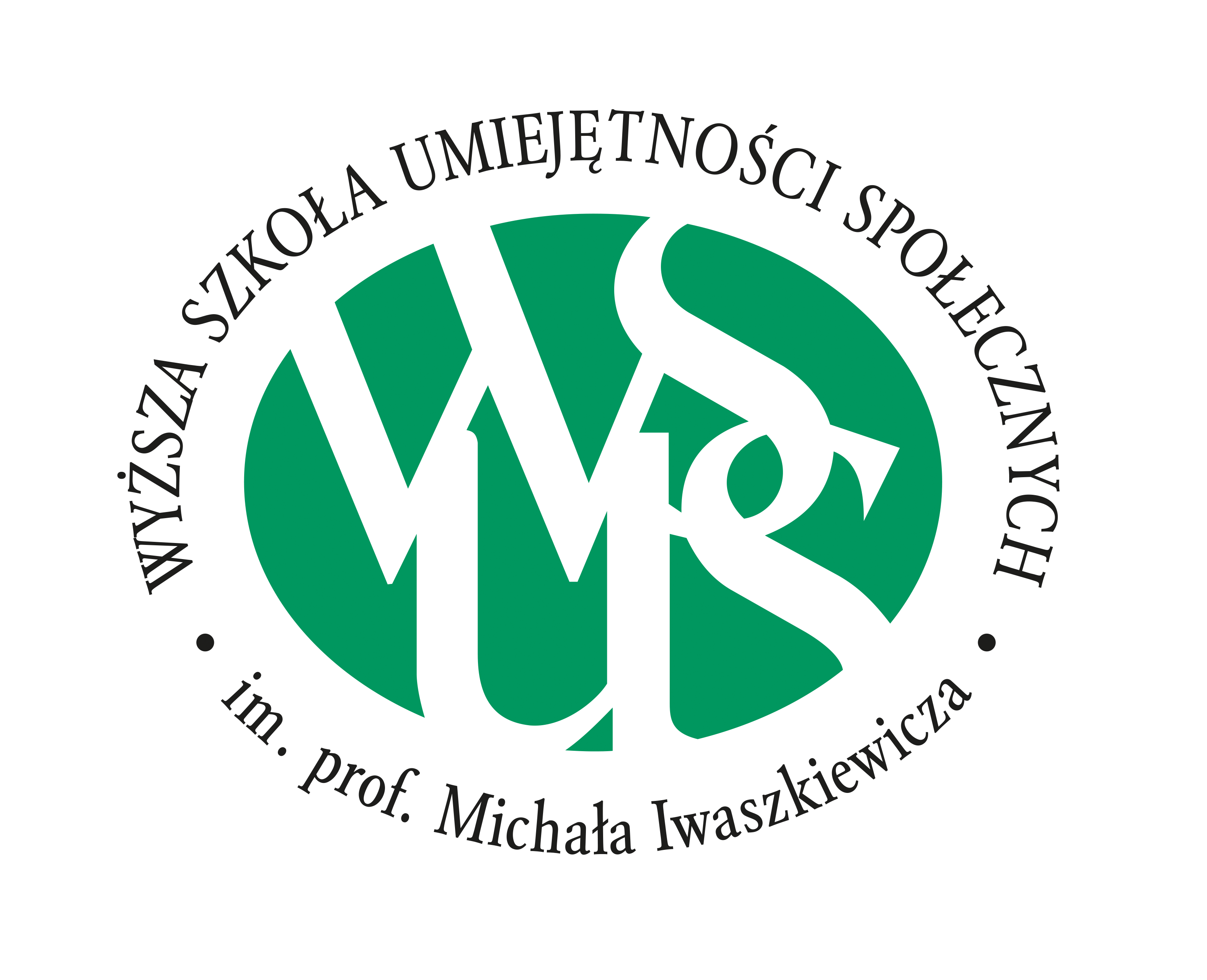 Logo - Wyższa Szkoła Umiejętności Społecznych im. prof. Michała Iwaszkiewicza